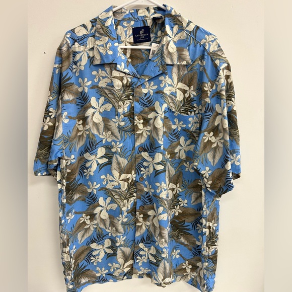 NWT CARIBBEAN JOE HAWAIIEN SHIRT IN SIZE XL 100%RAYON - Picture 2 of 6